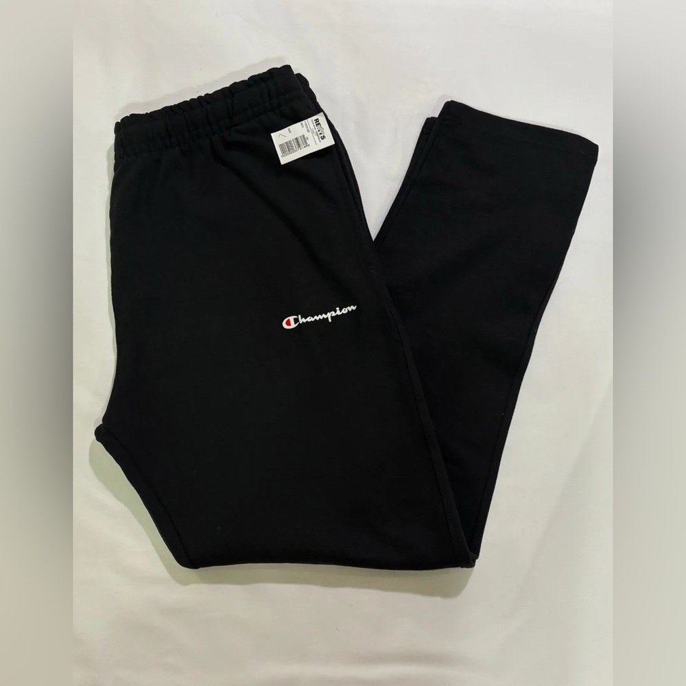Black Champion Sweatpants - New